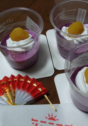 紫芋の栗きんとんdeスイーツ-レシピのメイン写真