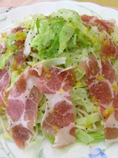 生ハムの冷製パスタ-レシピのメイン写真
