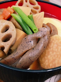 筑前煮をリメイク☆具だくさんうどん-レシピのメイン写真