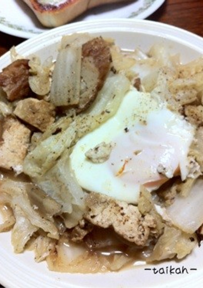 おでんリメイク＊白菜の卵とじ-レシピのメイン写真