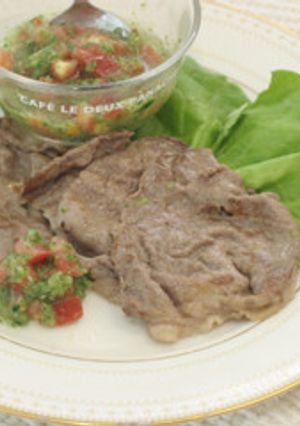 牛肉ソテー野菜ビネガーソース-レシピのメイン写真