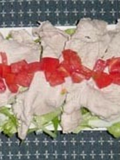 豚肉と水菜の 冷しゃぶ風サラダ-レシピのメイン写真