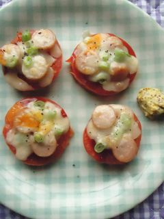 簡単♬トマトで♡とまとピザ-レシピのメイン写真