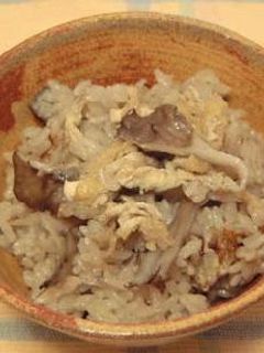 舞茸ご飯2種-レシピのメイン写真