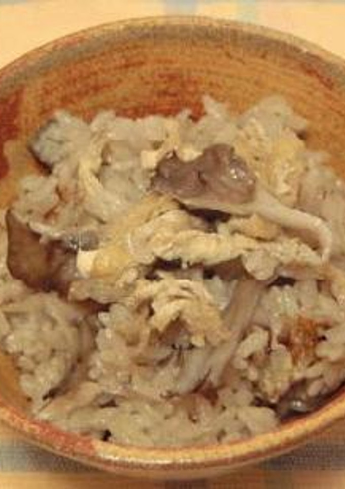 舞茸ご飯２種-レシピのメイン写真