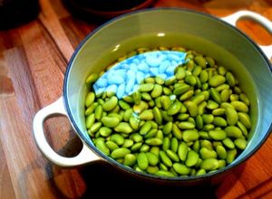 お鍋ひとつでラク！青大豆の定番ひたし豆★-レシピのメイン写真