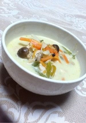 タイ料理の簡単グリーンカレー-レシピのメイン写真