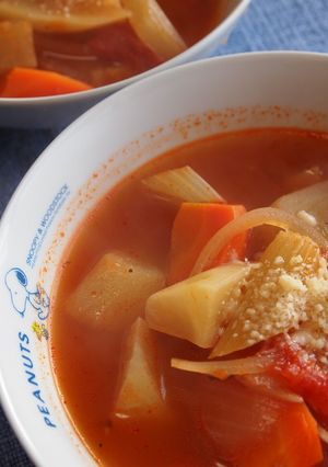 ごろんごろん野菜スープ-レシピのメイン写真