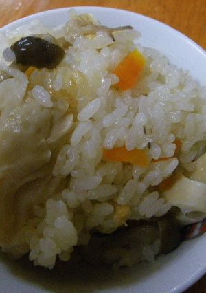 きのこご飯-レシピのメイン写真