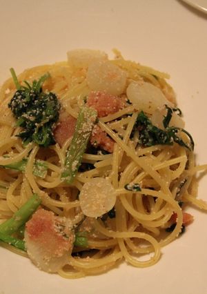 七草と明太子のパスタ-レシピのメイン写真
