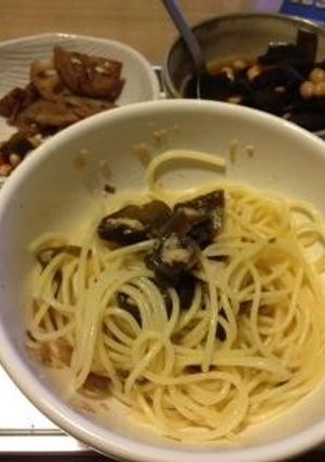 おせちリメイク♪昆布巻き♪パスタ-レシピのメイン写真