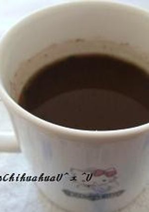 パパのレシピ♪超簡単♪抹茶おしるこラテ♪-レシピのメイン写真