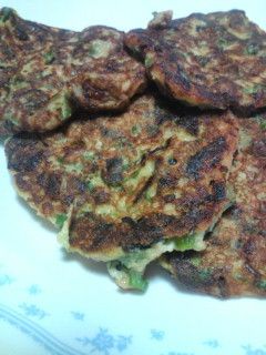 納豆と山芋のあかし焼き風おやき-レシピのメイン写真