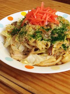 焼きうどん-レシピのメイン写真