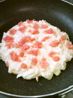 お好み焼き♪明太子バージョン-レシピのメイン写真