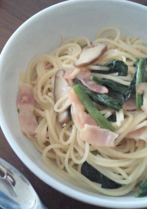 バター醤油味噌風味のパスタ-レシピのメイン写真