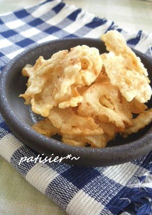 蓮根のカリカリ揚げ♬-レシピのメイン写真
