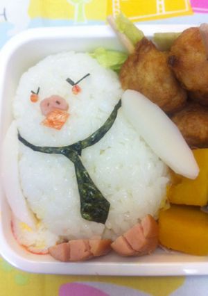 キャラ弁　ワンピース　ハットリ-レシピのメイン写真