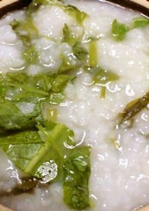 私の春の七草粥-レシピのメイン写真