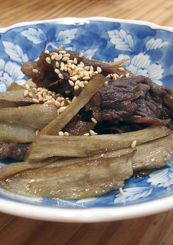 牛肉と牛蒡の炒り煮-レシピのメイン写真
