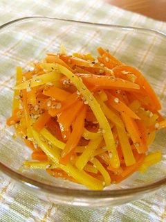 材料1品だけで☆にんじんのナムル♪-レシピのメイン写真