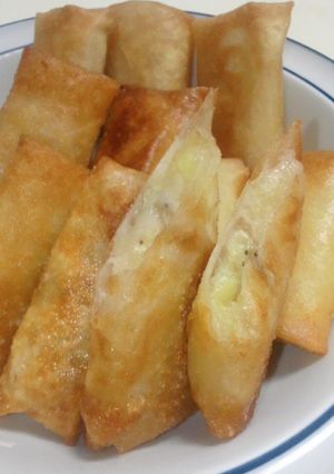 バナナ春巻き-レシピのメイン写真