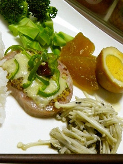 ハムのマスタードチーズ焼き-レシピのメイン写真