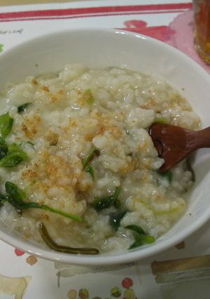 お餅入り七草粥(ルクルーゼ)〜覚書〜-レシピのメイン写真