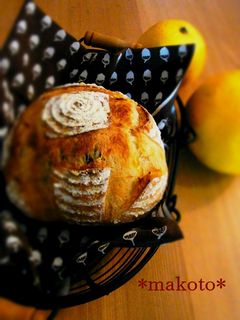 オレンジとチョコのカンパーニュ-レシピのメイン写真