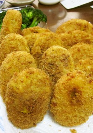 母のかぼちゃコロッケ-レシピのメイン写真