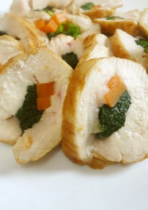 ロールチキン-レシピのメイン写真