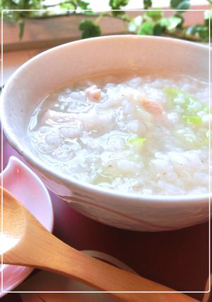 ほっくり美味♡゜*⋆゜サムゲタン風おかゆ-レシピのメイン写真