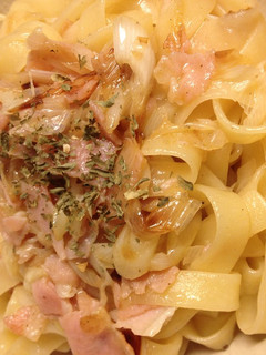☆とろ〜り甘〜いネギと生ハムのパスタ☆-レシピのメイン写真