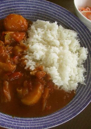 あっという間に2日目の味に☆トマトカレー-レシピのメイン写真