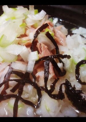 ツナ茶漬け-レシピのメイン写真