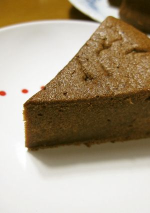 板チョコハーフとココアDEガトーショコラ-レシピのメイン写真