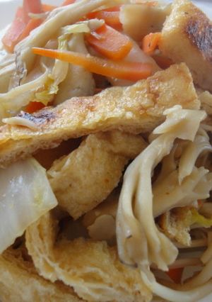 焼きあげと野菜の炒め煮-レシピのメイン写真