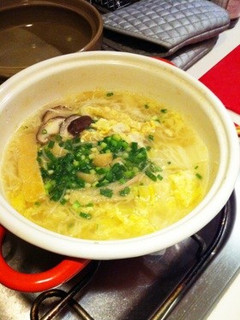 風邪ひきさんポカポカ生姜卵とじにゅうめん-レシピのメイン写真