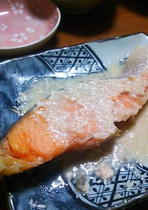 鮭だけ☆鮭の酒粕煮☆-レシピのメイン写真