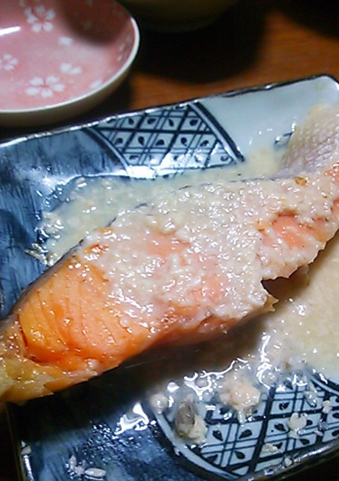 鮭だけ☆鮭の酒粕煮☆-レシピのメイン写真