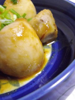 A picture of 金時生姜パウダーで里いもの煮っころがし.