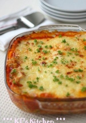 ひよこ豆とたっぷり野菜のラザニア-レシピのメイン写真