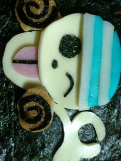 キャラ弁☆ワンピース☆ナミ海賊旗-レシピのメイン写真
