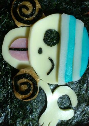 キャラ弁☆ワンピース☆ナミ海賊旗-レシピのメイン写真