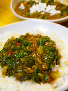 簡単☆小松菜カレー-レシピのメイン写真