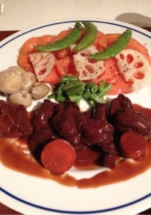 【砂肝】砂肝の赤ワイン煮-レシピのメイン写真