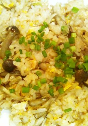 バター風味きのこチャーハン-レシピのメイン写真