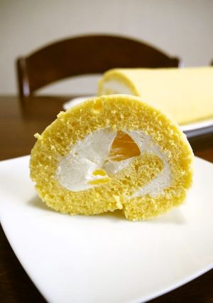 ふんわりしっとり☆簡単！ロールケーキ♪-レシピのメイン写真
