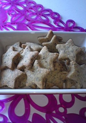 バターなし☆黒ゴマきな粉クッキー-レシピのメイン写真