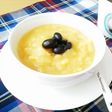 安納芋と黒豆のお汁粉